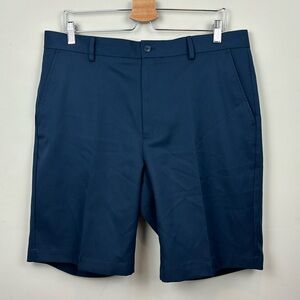 Greg Norman || Men's Navy Blue Shorts; Size 36; 100% Polyester